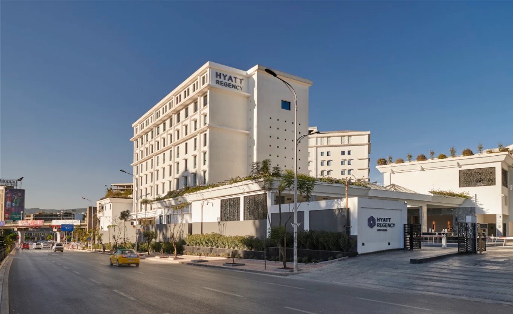 Hyatt Regency hotel exterior